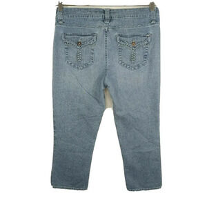 Jordache Straight Crop Jeans Capris Women Size 12